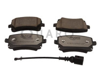 Brake pad set, disc brake QP2724C Quaro