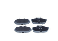 Brake pad set, disc brake QP2737 Quaro