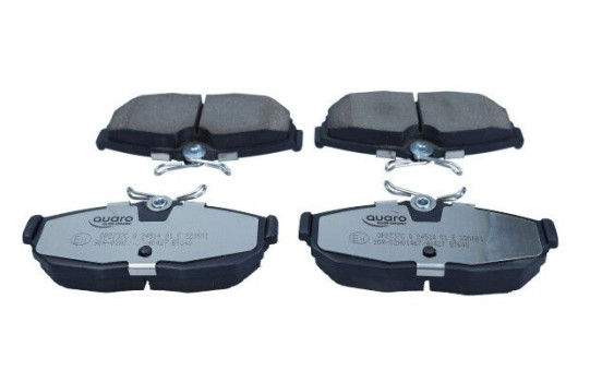 Brake pad set, disc brake QP2737C Quaro