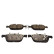 Brake pad set, disc brake QP2802C Quaro