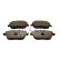 Brake pad set, disc brake QP2814C Quaro