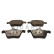 Brake pad set, disc brake QP2854C Quaro