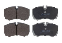 Brake pad set, disc brake QP2896 Quaro