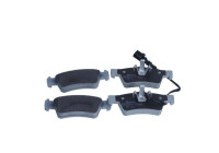 Brake pad set, disc brake QP2898 Quaro