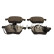 Brake pad set, disc brake QP2915C Quaro