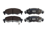 Brake pad set, disc brake QP2918 Quaro