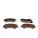 Brake pad set, disc brake QP2956 Quaro