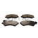 Brake pad set, disc brake QP2956C Quaro