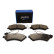 Brake pad set, disc brake QP2956C Quaro, Thumbnail 2
