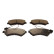 Brake pad set, disc brake QP2956C Quaro