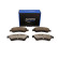 Brake pad set, disc brake QP2989C Quaro, Thumbnail 2