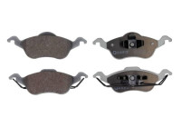 Brake pad set, disc brake QP3019 Quaro