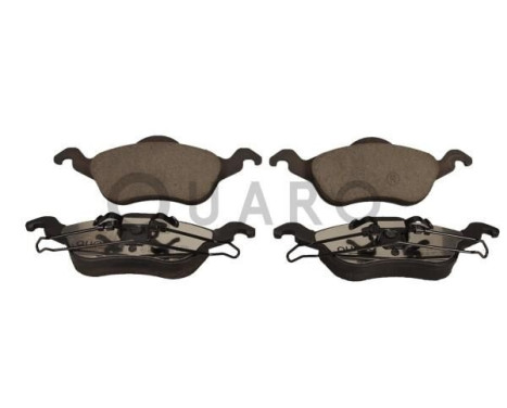 Brake pad set, disc brake QP3019C Quaro