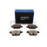 Brake pad set, disc brake QP3025C Quaro, Thumbnail 2