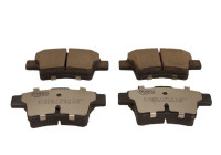 Brake pad set, disc brake QP3088C Quaro