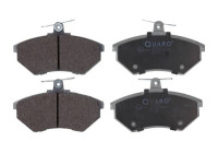 Brake pad set, disc brake QP3107 Quaro