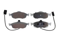 Brake pad set, disc brake QP3109 Quaro