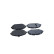 Brake pad set, disc brake QP3123C Quaro