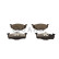 Brake pad set, disc brake QP3158C Quaro