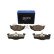 Brake pad set, disc brake QP3158C Quaro, Thumbnail 2