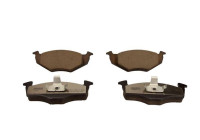 Brake pad set, disc brake QP3158C Quaro