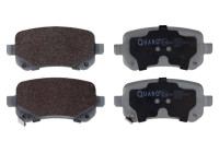 Brake pad set, disc brake QP3169 Quaro