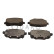 Brake pad set, disc brake QP3169C Quaro