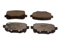 Brake pad set, disc brake QP3169C Quaro
