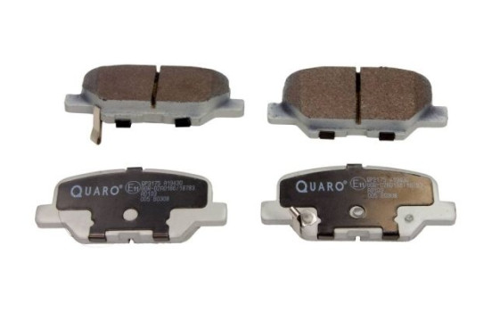 Brake pad set, disc brake QP3175 Quaro