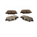 Brake pad set, disc brake QP3175C Quaro