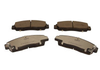 Brake pad set, disc brake QP3211C Quaro