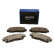 Brake pad set, disc brake QP3211C Quaro, Thumbnail 2