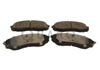 Brake pad set, disc brake QP3281C Quaro