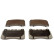 Brake pad set, disc brake QP3295 Quaro