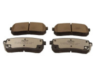 Brake pad set, disc brake QP3355C Quaro