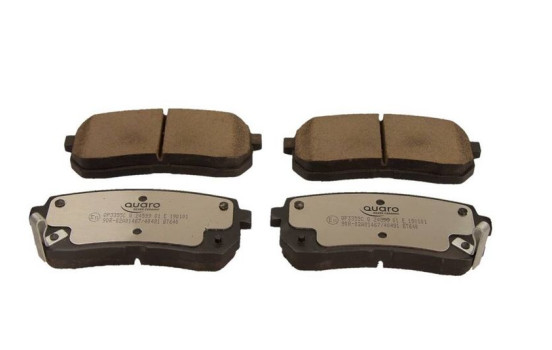 Brake pad set, disc brake QP3355C Quaro