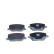 Brake pad set, disc brake QP3381 Quaro