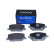Brake pad set, disc brake QP3381 Quaro, Thumbnail 2