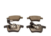 Brake pad set, disc brake QP3383C Quaro