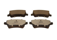 Brake pad set, disc brake QP3408C Quaro