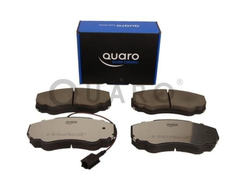 Brake pad set, disc brake QP3456C Quaro, Image 2