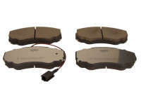 Brake pad set, disc brake QP3456C Quaro