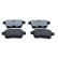 Brake pad set, disc brake QP3458C Quaro, Thumbnail 2