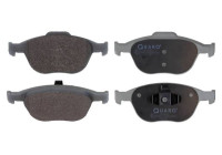 Brake pad set, disc brake QP3492 Quaro