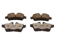 Brake pad set, disc brake QP3516C Quaro