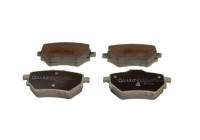 Brake pad set, disc brake QP3521 Quaro