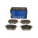 Brake pad set, disc brake QP3521 Quaro, Thumbnail 2