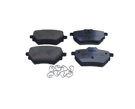 Brake pad set, disc brake QP3521C Quaro