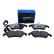 Brake pad set, disc brake QP3526C Quaro