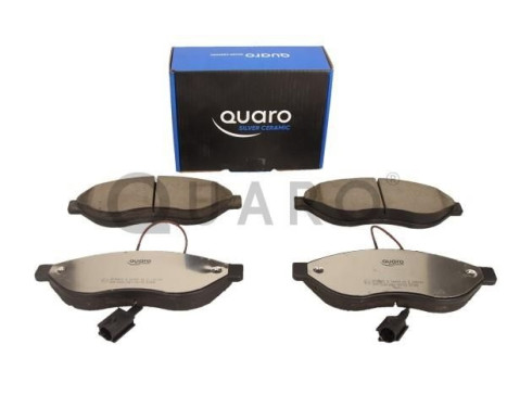 Brake pad set, disc brake QP3600C Quaro, Image 2